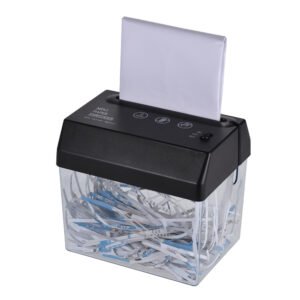 Mini Portable USB Paper Shredder Cutter Strip Cut